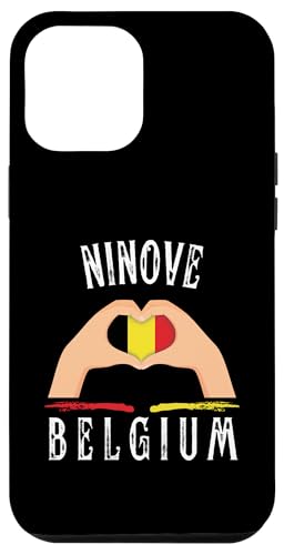 Belgium Flag Heart Ninove City Hülle für iPhone 12 Pro Max Belgium Flag Heart Ninove City Hülle für iPhone 12 Pro Max von I Love Belgium Ninove Designs