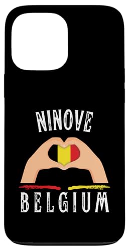 Belgium Flag Heart Ninove City Hülle für iPhone 13 Pro Max Belgium Flag Heart Ninove City Hülle für iPhone 13 Pro Max von I Love Belgium Ninove Designs