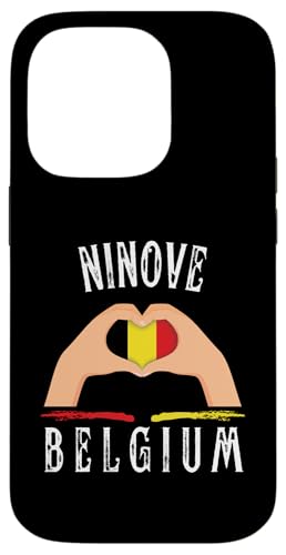 Belgium Flag Heart Ninove City Hülle für iPhone 14 Pro Belgium Flag Heart Ninove City Hülle für iPhone 14 Pro von I Love Belgium Ninove Designs