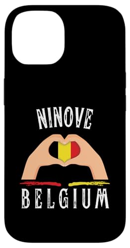 Belgium Flag Heart Ninove City Hülle für iPhone 14 Belgium Flag Heart Ninove City Hülle für iPhone 14 von I Love Belgium Ninove Designs