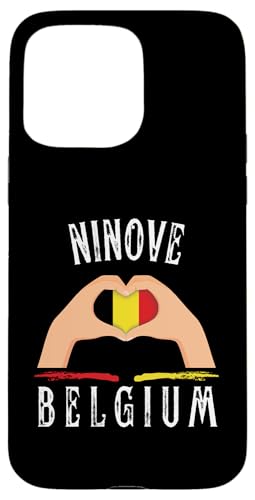 Belgium Flag Heart Ninove City Hülle für iPhone 15 Pro Max Belgium Flag Heart Ninove City Hülle für iPhone 15 Pro Max von I Love Belgium Ninove Designs