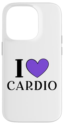 Ich liebe Cardio Hülle für iPhone 14 Pro von I Love Cardio Apparel