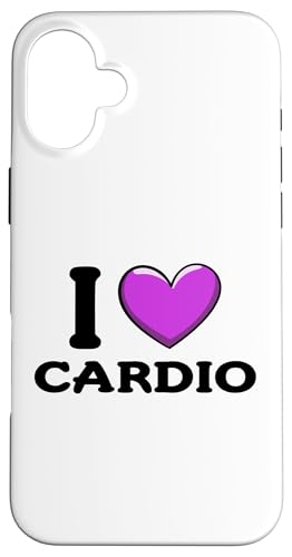Ich liebe Cardio Hülle für iPhone 16 Plus von I Love Cardio Apparel