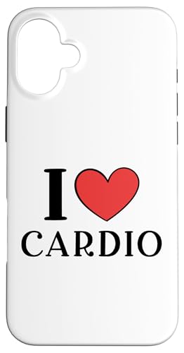 Ich liebe Cardio Hülle für iPhone 16 Plus von I Love Cardio Apparel