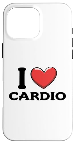 Ich liebe Cardio Hülle für iPhone 16 Pro Max von I Love Cardio Apparel
