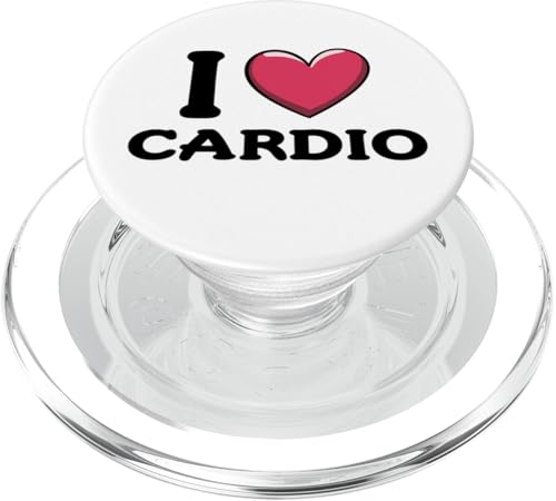 Ich liebe Cardio PopSockets PopGrip für MagSafe Ich liebe Cardio PopSockets PopGrip für MagSafe von I Love Cardio Apparel
