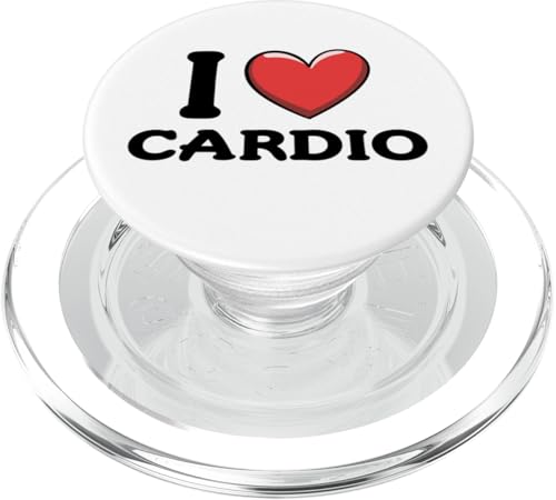 Ich liebe Cardio PopSockets PopGrip für MagSafe Ich liebe Cardio PopSockets PopGrip für MagSafe von I Love Cardio Apparel