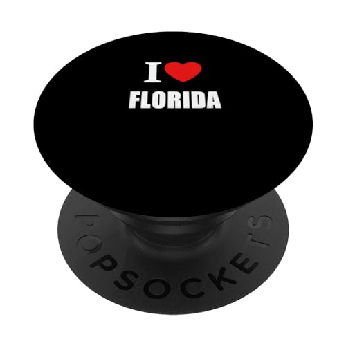 I Love Florida für Männer, Frauen und Studenten PopSockets Klebender PopGrip von I Love Inspirational Motivational Designs