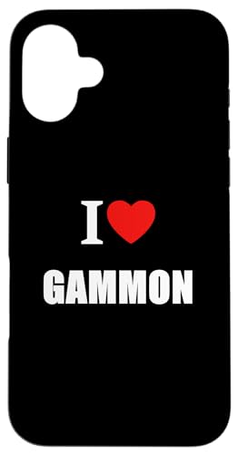 I Love Gammon Steak Eier oder Ananas für Väter Vatertag Hülle für iPhone 16 Plus von I Love Inspirational Motivational Designs