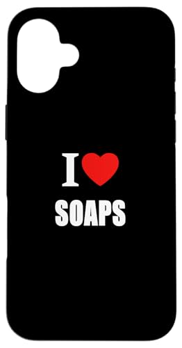 I Love Soaps TV-Seifenopern Hülle für iPhone 16 Plus I Love Soaps TV-Seifenopern Hülle für iPhone 16 Plus von I Love Inspirational Motivational Designs
