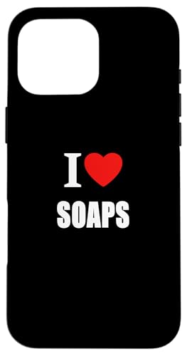 I Love Soaps TV-Seifenopern Hülle für iPhone 16 Pro Max I Love Soaps TV-Seifenopern Hülle für iPhone 16 Pro Max von I Love Inspirational Motivational Designs