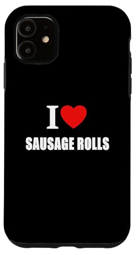 I Love Wurstbrötchen für Männer, Frauen und Studenten Hülle für iPhone 11 von I Love Inspirational Motivational Designs