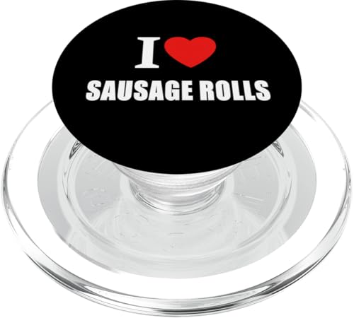 I Love Wurstbrötchen für Männer, Frauen und Studenten PopSockets PopGrip für MagSafe von I Love Inspirational Motivational Designs
