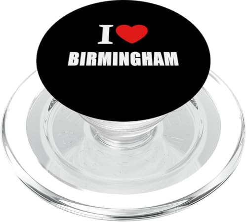 Ich liebe Birmingham Souvenir Memory PopSockets PopGrip für MagSafe Ich liebe Birmingham Souvenir Memory PopSockets PopGrip für MagSafe von I Love Inspirational Motivational Designs