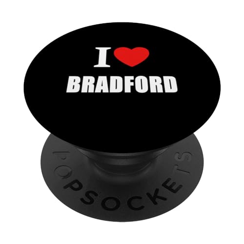 Ich liebe Bradford Souvenir Memory PopSockets Klebender PopGrip Ich liebe Bradford Souvenir Memory PopSockets Klebender PopGrip von I Love Inspirational Motivational Designs