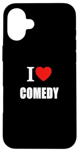 Ich liebe Comedy für Comedy-Liebhaber und Komiker Hülle für iPhone 16 Plus Ich liebe Comedy für Comedy-Liebhaber und Komiker Hülle für iPhone 16 Plus von I Love Inspirational Motivational Designs