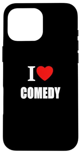 Ich liebe Comedy für Comedy-Liebhaber und Komiker Hülle für iPhone 16 Pro Max Ich liebe Comedy für Comedy-Liebhaber und Komiker Hülle für iPhone 16 Pro Max von I Love Inspirational Motivational Designs