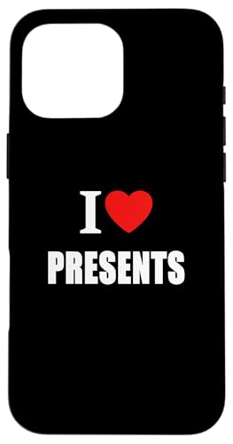 Ich liebe Geschenke zu Weihnachten und Geburtstagen Hülle für iPhone 16 Pro Max Ich liebe Geschenke zu Weihnachten und Geburtstagen Hülle für iPhone 16 Pro Max von I Love Inspirational Motivational Designs