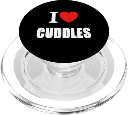 Ich liebe Kuscheln für Männer, Frauen, Kinder PopSockets PopGrip für MagSafe von I Love Inspirational Motivational Designs