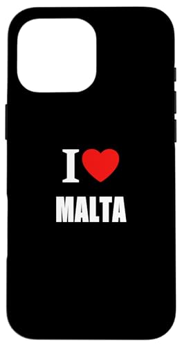 Ich liebe Malta Sunshine Maltesische Sommerferien Hülle für iPhone 16 Pro Max von I Love Inspirational Motivational Designs