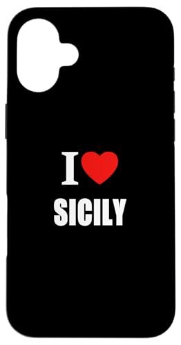 Ich liebe Sizilien Italien Sonnenschein Sizilianische Sommerferien Hülle für iPhone 16 Plus Ich liebe Sizilien Italien Sonnenschein Sizilianische Sommerferien Hülle für iPhone 16 Plus von I Love Inspirational Motivational Designs