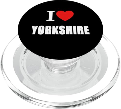 Ich liebe Yorkshire-Souvenir-Erinnerung PopSockets PopGrip für MagSafe Ich liebe Yorkshire-Souvenir-Erinnerung PopSockets PopGrip für MagSafe von I Love Inspirational Motivational Designs