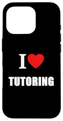 Ich liebe es, Nachhilfe zu geben, Lehrer, College, School, Universität Hülle für iPhone 16 Pro von I Love Inspirational Motivational Designs