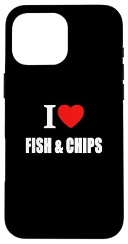 Retro-Vintage-Klassiker Ich liebe Fish & Chips im Chippy-Stil Hülle für iPhone 16 Pro Max Retro-Vintage-Klassiker Ich liebe Fish & Chips im Chippy-Stil Hülle für iPhone 16 Pro Max von I Love Inspirational Motivational Designs
