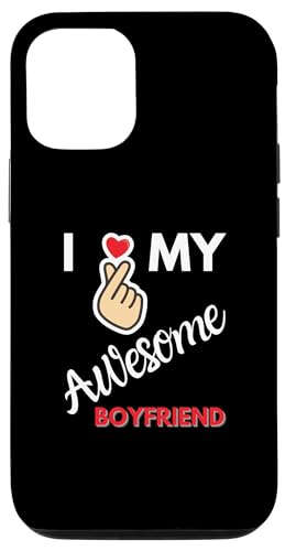 Ich liebe meinen großartigen Freund Hülle für iPhone 12/12 Pro Ich liebe meinen großartigen Freund Hülle für iPhone 12/12 Pro von I Love My Awesome Boyfriend