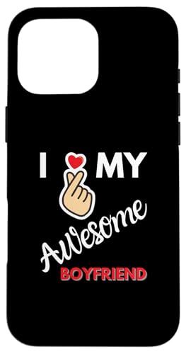 Ich liebe meinen großartigen Freund Hülle für iPhone 16 Pro Max Ich liebe meinen großartigen Freund Hülle für iPhone 16 Pro Max von I Love My Awesome Boyfriend