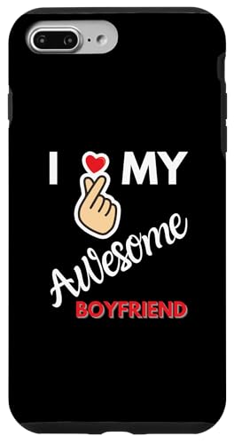 Ich liebe meinen großartigen Freund Hülle für iPhone 7 Plus/8 Plus Ich liebe meinen großartigen Freund Hülle für iPhone 7 Plus/8 Plus von I Love My Awesome Boyfriend