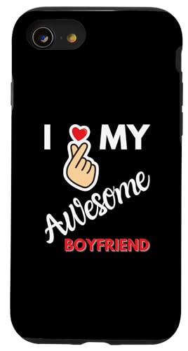Ich liebe meinen großartigen Freund Hülle für iPhone SE (2020) / 7 / 8 von I Love My Awesome Boyfriend