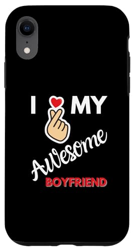 Ich liebe meinen großartigen Freund Hülle für iPhone XR Ich liebe meinen großartigen Freund Hülle für iPhone XR von I Love My Awesome Boyfriend