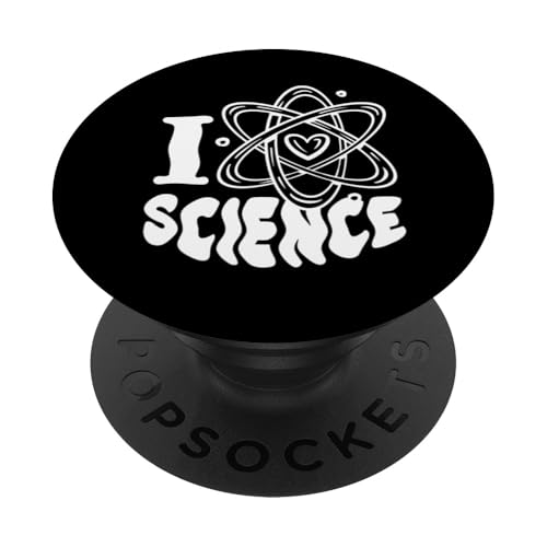 Ich liebe Wissenschaft - Lustige Wissenschaft PopSockets Klebender PopGrip von I Love Science