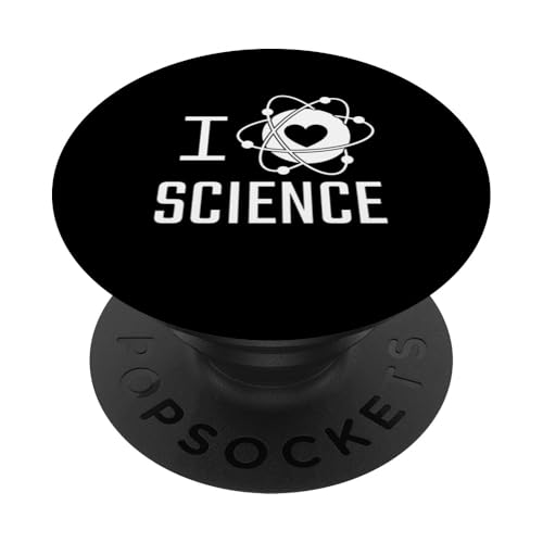 Ich liebe Wissenschaft - Lustige Wissenschaft PopSockets Klebender PopGrip von I Love Science