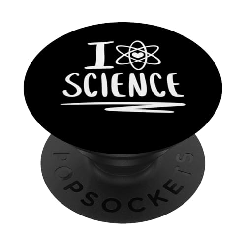 Ich liebe Wissenschaft - Lustige Wissenschaft PopSockets Klebender PopGrip von I Love Science