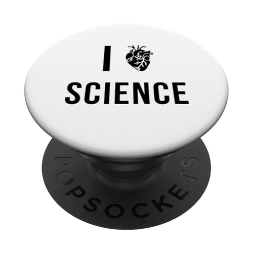 Wissenschaft lustig - Ich liebe Wissenschaft PopSockets Klebender PopGrip von I Love Science