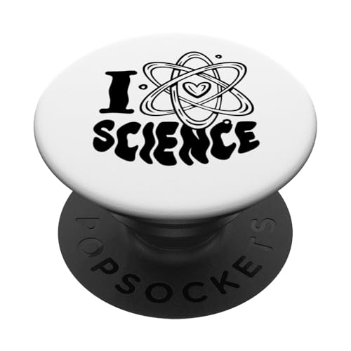Wissenschaft lustig - Ich liebe Wissenschaft PopSockets Klebender PopGrip von I Love Science