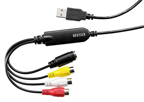 I-O Data GV-USB2 Adapter USB 2.0 RCA S-Video schwarz - Adapter für Kabel (USB 2.0, RCA, S-Video, Stecker/Buchse, schwarz) von I-O DATA