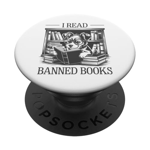 I Read Banned Books PopSockets Klebender PopGrip I Read Banned Books PopSockets Klebender PopGrip von I Read Banned Books