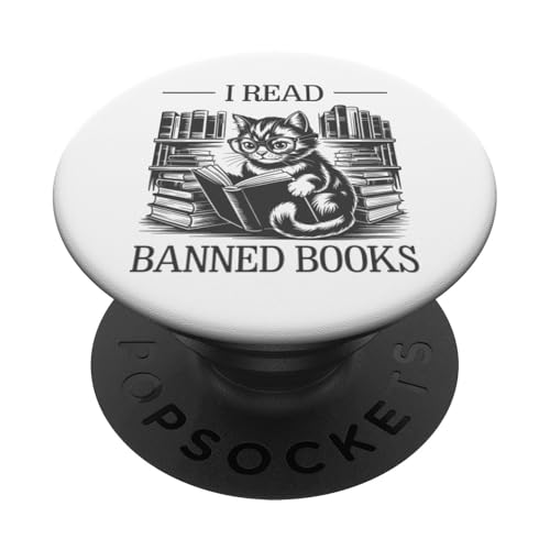 I Read Banned Books PopSockets Klebender PopGrip I Read Banned Books PopSockets Klebender PopGrip von I Read Banned Books