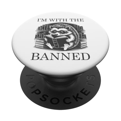I'm With The Banned PopSockets Klebender PopGrip I'm With The Banned PopSockets Klebender PopGrip von I Read Banned Books