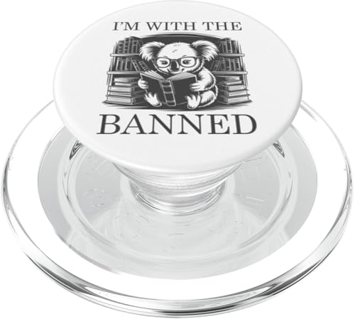 I'm With The Banned PopSockets PopGrip für MagSafe I'm With The Banned PopSockets PopGrip für MagSafe von I Read Banned Books