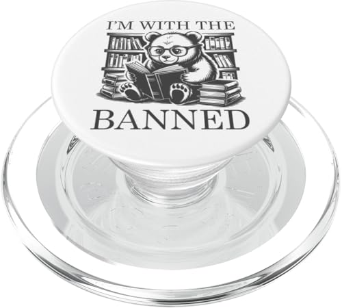 I'm With The Banned PopSockets PopGrip für MagSafe I'm With The Banned PopSockets PopGrip für MagSafe von I Read Banned Books