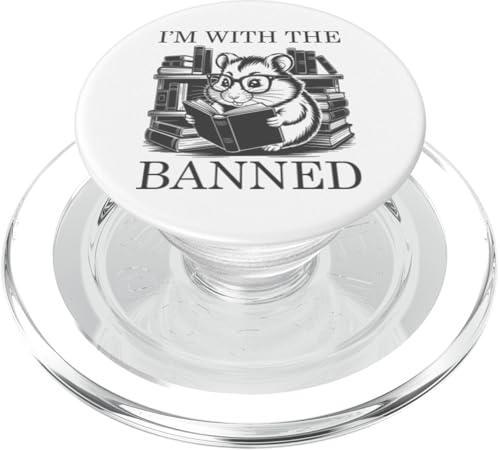 I'm With The Banned PopSockets PopGrip für MagSafe I'm With The Banned PopSockets PopGrip für MagSafe von I Read Banned Books
