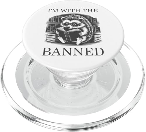 I'm With The Banned PopSockets PopGrip für MagSafe I'm With The Banned PopSockets PopGrip für MagSafe von I Read Banned Books