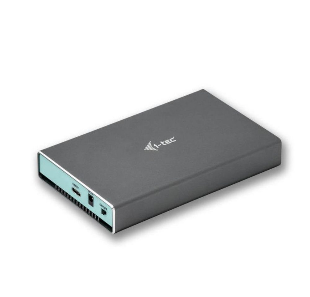 I-TEC Festplatten-Gehäuse MySafe USB 3.0 / USB-C 3.1 Gen. 2, externes Gehäuse für 2x SATA M.2 Festplatten von I-TEC