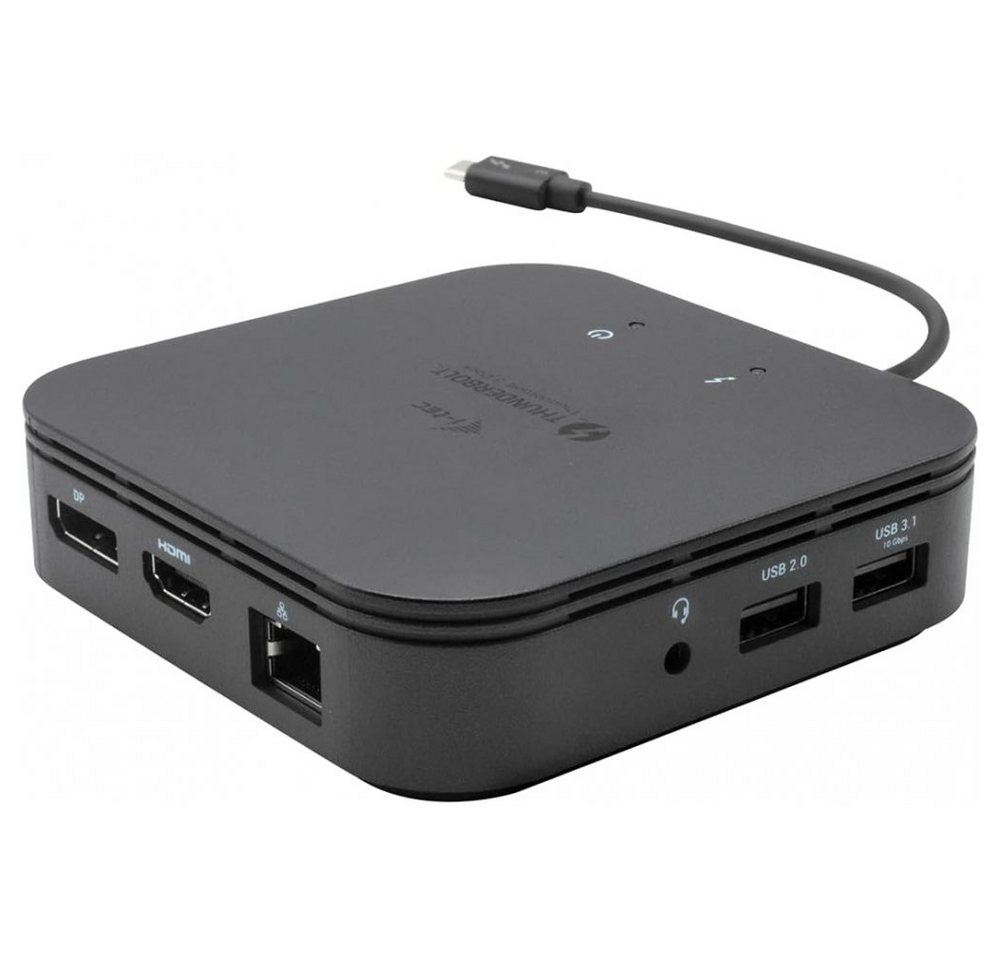 I-TEC Laptop-Dockingstation Thunderbolt 3 Travel Dock - Dockingstation - schwarz von I-TEC