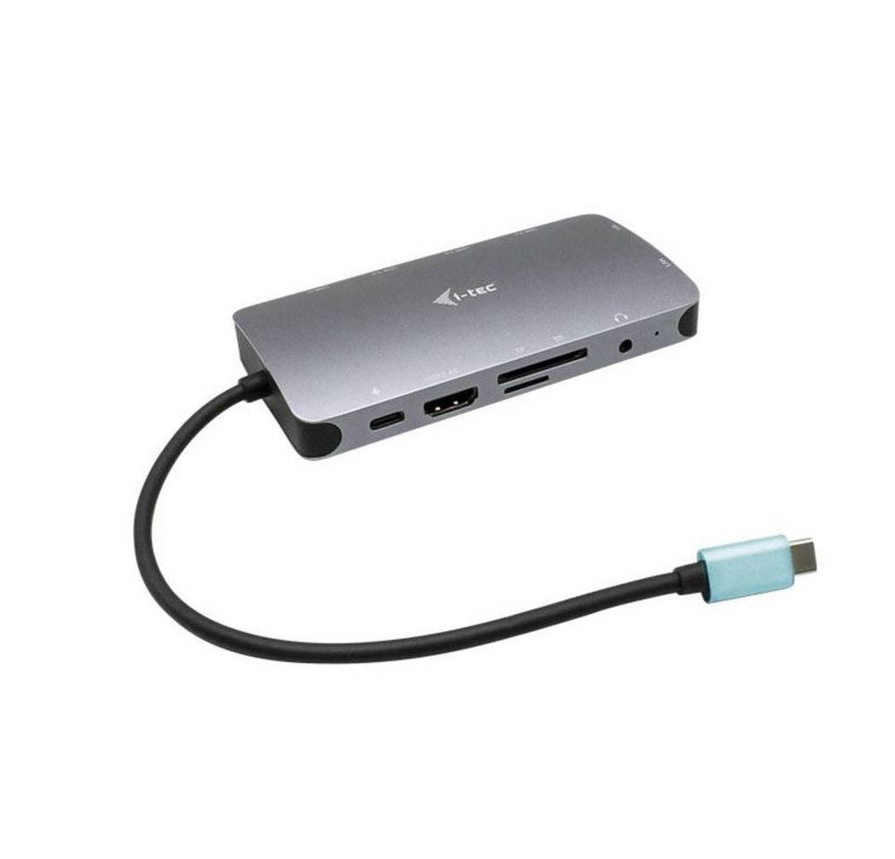 I-TEC Laptop-Dockingstation USB-C Metal Nano HDMI/VGA mit LAN, + Power Delivery 100 W von I-TEC