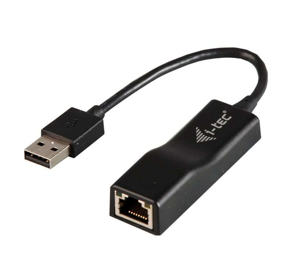 I-TEC USB 2.0 Advance 10/100 Fast Ethernet LAN Network Netzwerk-Adapter USB Typ A zu RJ45, USB 2.0 auf RJ45 von I-TEC